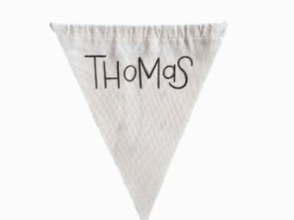 persoonlijk vlaggetje lettertype 1