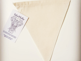 blanco vlaggetje driehoek