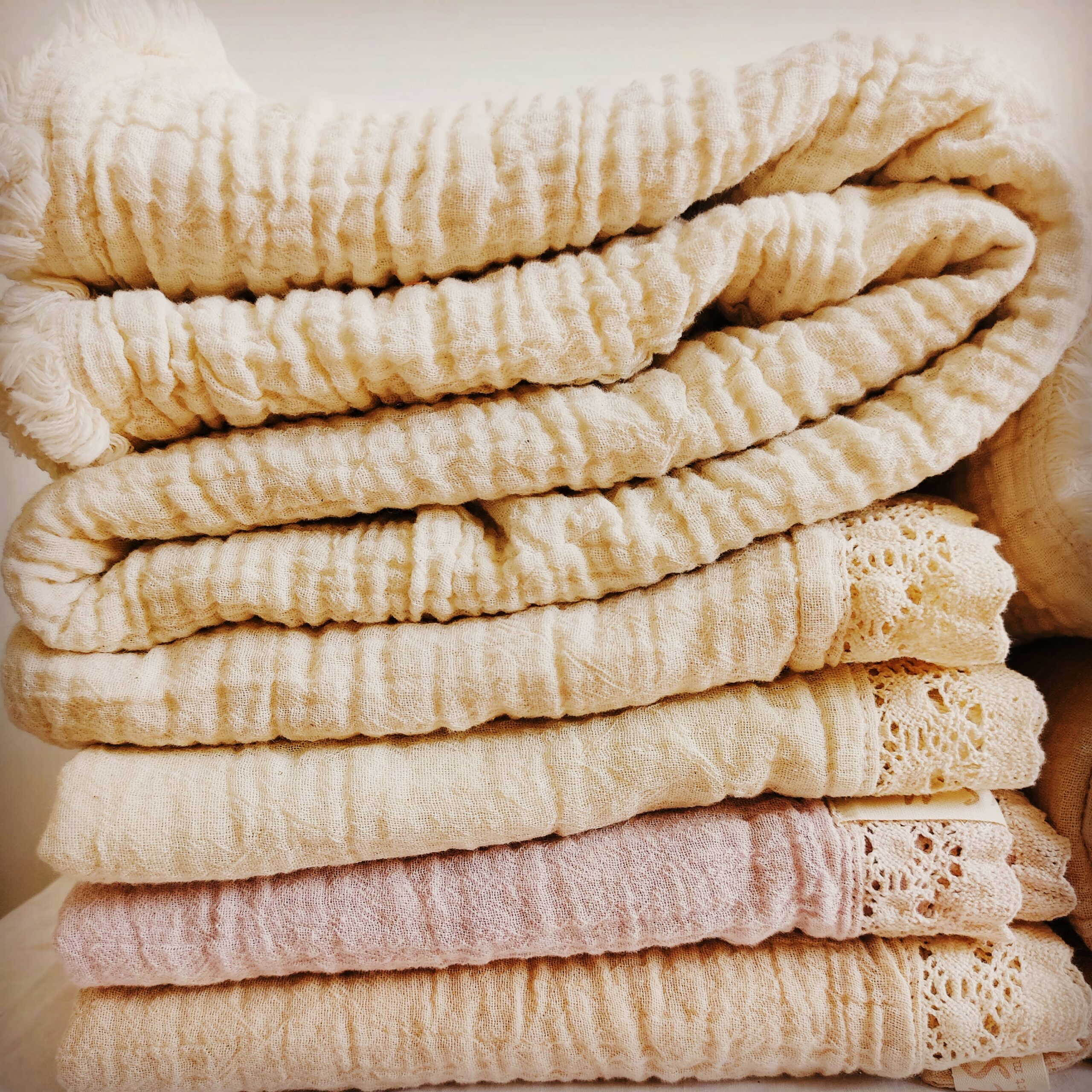 Zachte katoenen zomerdekentje