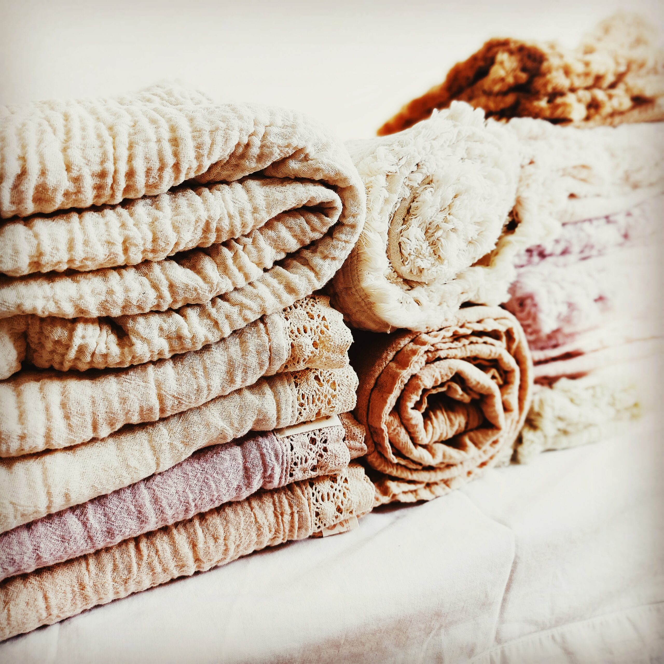 Zachte katoenen zomerdekentje